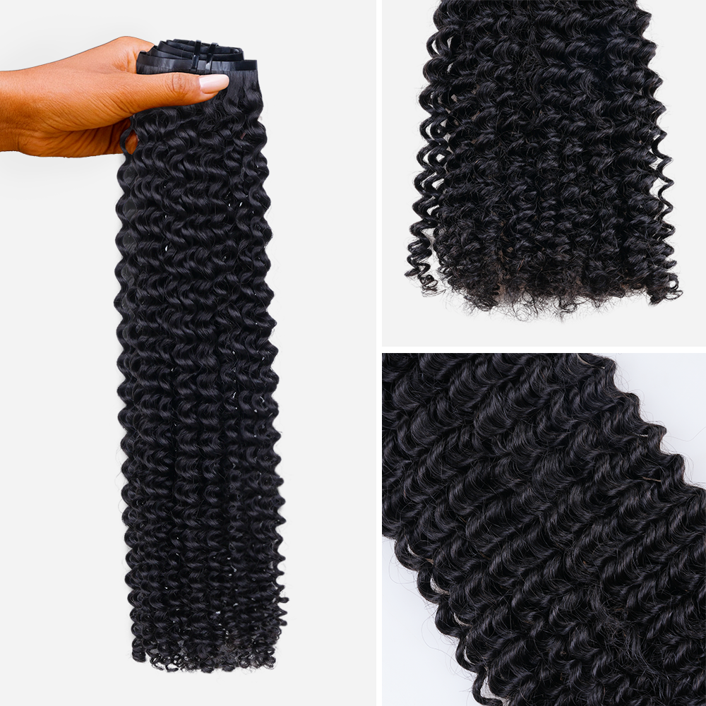 Lashey Most Undetectable Seamless Clip in Hair Extensions Real Human Hair Clip In Extensions - Image 15