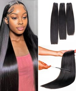 Lashey Raw Hair Bundles Silky Striaght 3pcs Hair Wefts Human Hair