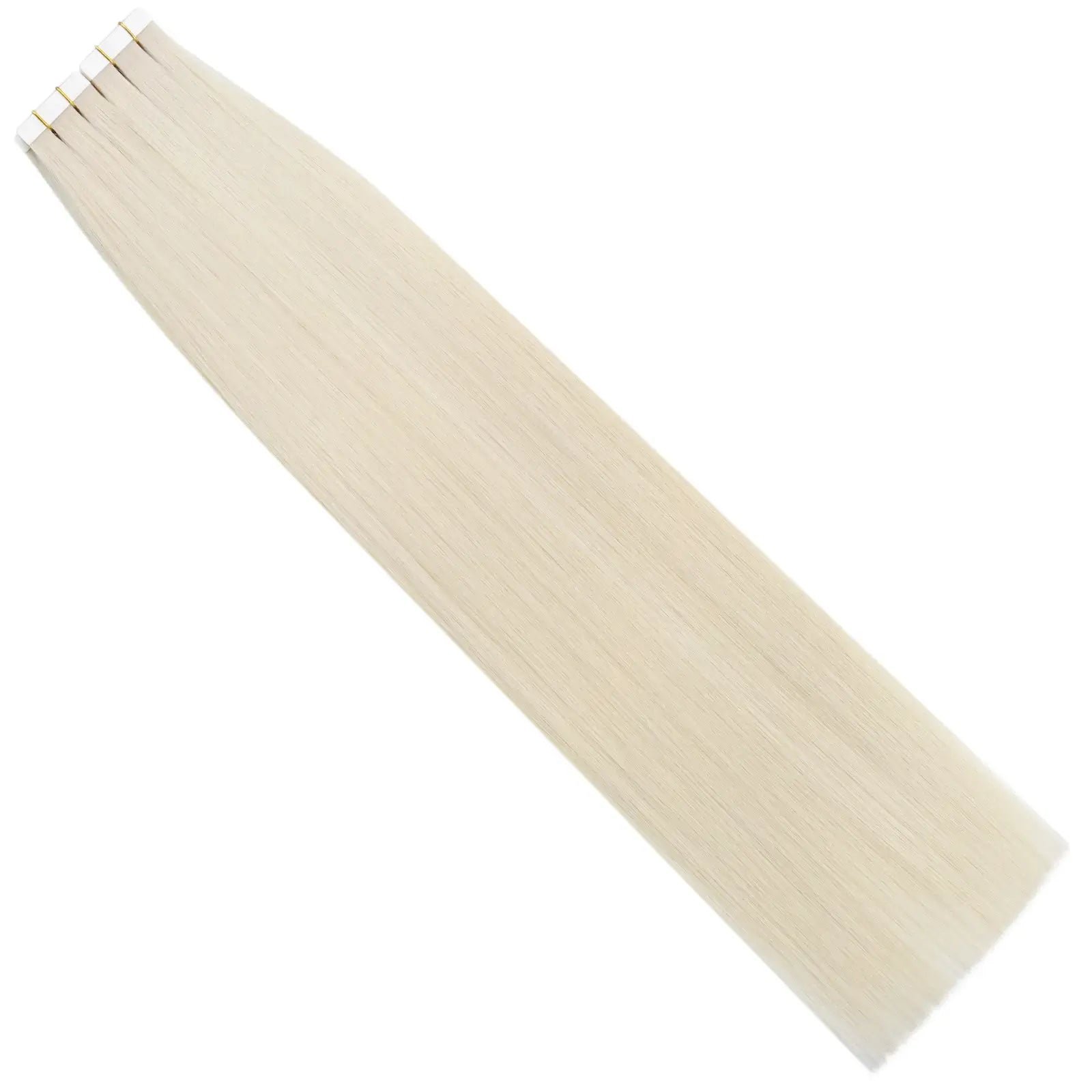 100% Virgin Human Hair Extensions Tape Ins Light Blonde (#60) - Image 8